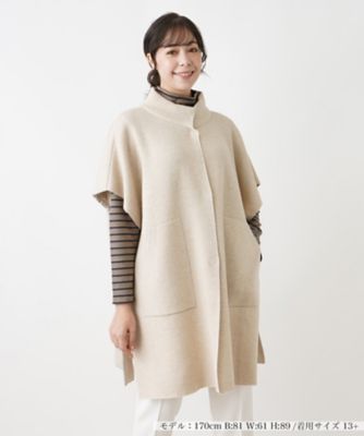 ＜Leilian plus house (Women/大きいサイズ)＞ポンチョコート