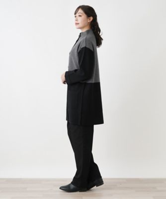 店舗人気】ジャカードニットコート | Leilian plus house (Women