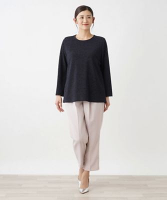 クルーネックカットソー【THE NEW】【Leilian