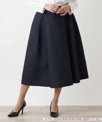 ＜Leilian plus house (Women/大きいサイズ)＞ジャカードスカート