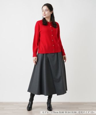 ストライプラップスカート
