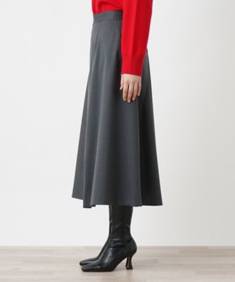 ストライプラップスカート