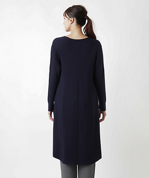 ロングニットプルオーバー【THE NEW】 | Leilian plus ロングニットプルオーバー【THE NEW】 | Leilian plus