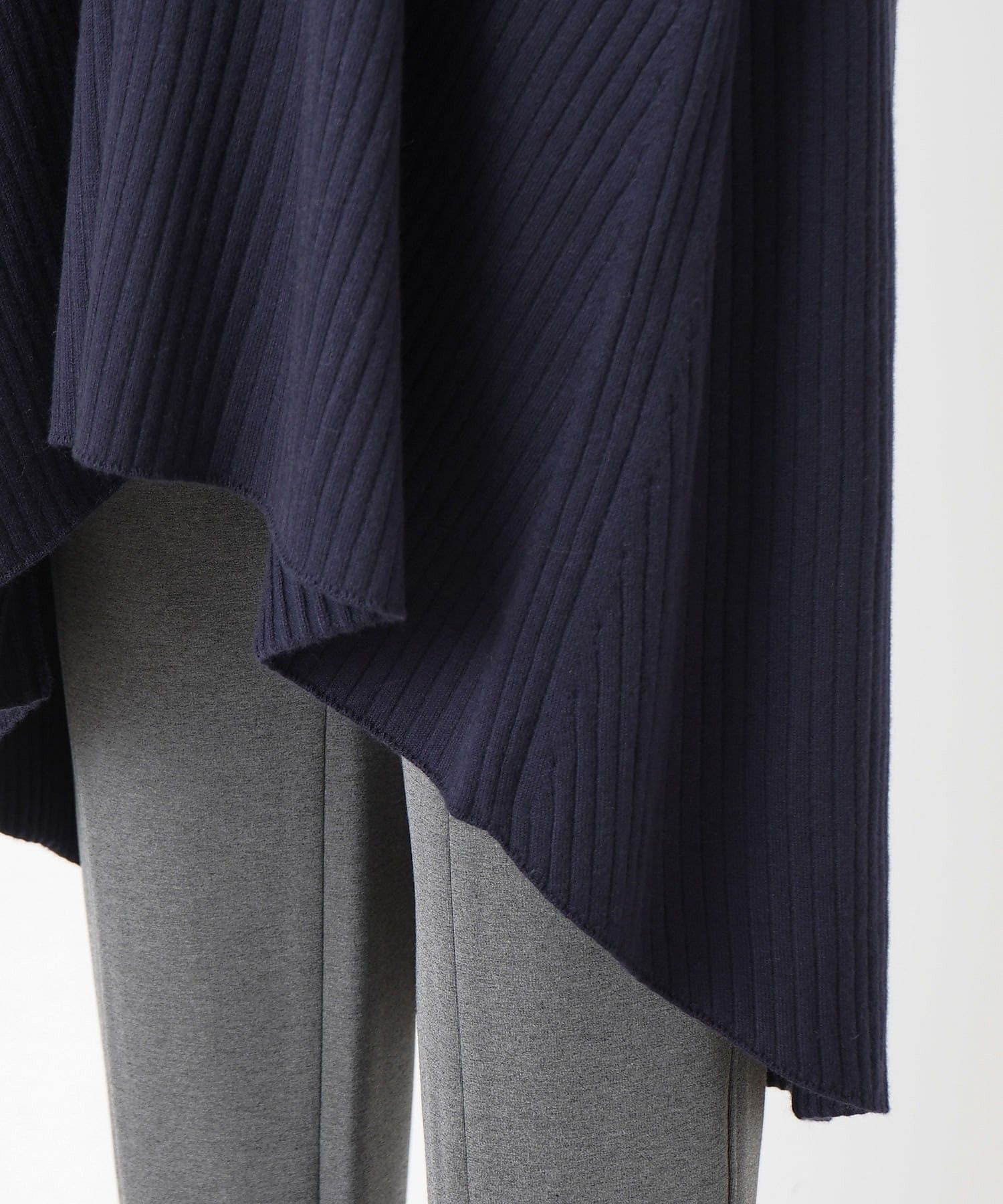 ロングニットプルオーバー【THE NEW】 | Leilian plus ロングニットプルオーバー【THE NEW】 | Leilian plus
