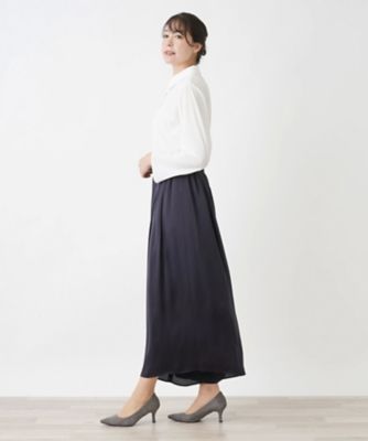 ウエストゴム入りスカーチョ