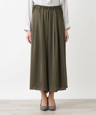 ウエストゴム入りスカーチョ