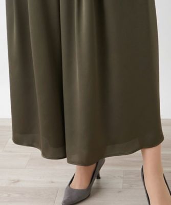 ウエストゴム入りスカーチョ