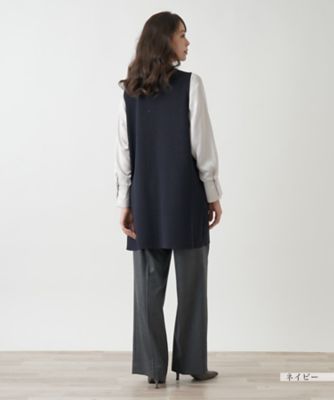 【店舗人気】ロングベスト【プラス企画】