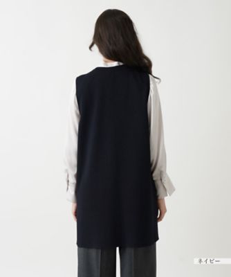 【店舗人気】ロングベスト【プラス企画】