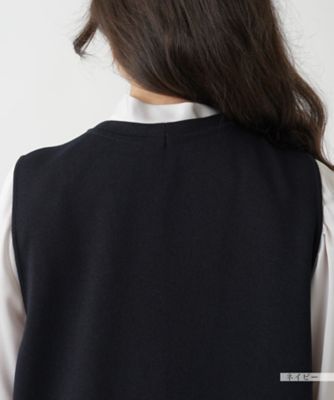 【店舗人気】ロングベスト【プラス企画】