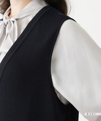 【店舗人気】ロングベスト【プラス企画】