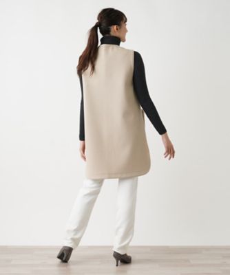 【美品】レリアン ◡̈ フードベスト　プラスハウス ベスト | Leilian plus house (Women/大きいサイズ)/レリアン