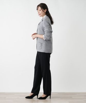 ニットテーラードジャケット | Leilian plus house (Women