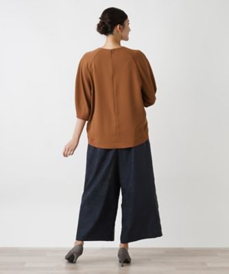 クルーネックプルオーバーブラウス【ＴＨＥ　ＮＥＷ】