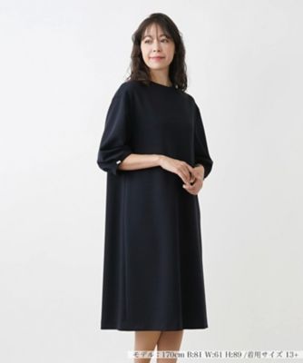 ボトルネックワンピース【Leilian WHITE LABEL