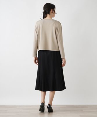 クルーネックカーディガン