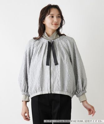 ＜Leilian plus house (Women/大きいサイズ)＞ブルゾン【ＮＥＭＩＫＡ】
