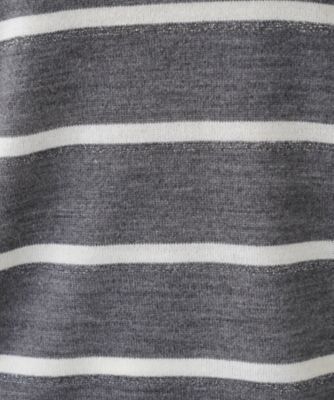 ラメボーダークルーネックニット【Ｌｅｉｌｉａｎ　ＷＨＩＴＥ　ＬＡＢＥＬ】