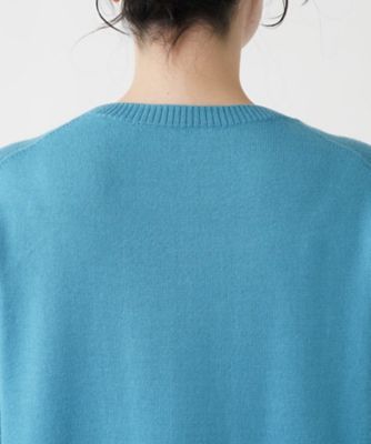 変わり編みクルーネックニット【Ｌｅｉｌｉａｎ　ＷＨＩＴＥ　ＬＡＢＥＬ】