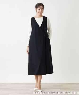 ＜Leilian plus house (Women/大きいサイズ)＞ジャンパースカート【ＴＨＥ　ＮＥＷ】