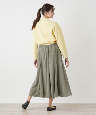 ロングフレアスカート【ＴＨＥ　ＮＥＷ】【Ｌｅｉｌｉａｎ　ＷＨＩＴＥ　ＬＡＢＥＬ】