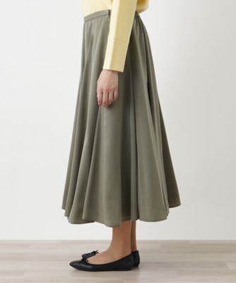 ロングフレアスカート【ＴＨＥ　ＮＥＷ】【Ｌｅｉｌｉａｎ　ＷＨＩＴＥ　ＬＡＢＥＬ】