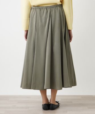 ロングフレアスカート【ＴＨＥ　ＮＥＷ】【Ｌｅｉｌｉａｎ　ＷＨＩＴＥ　ＬＡＢＥＬ】