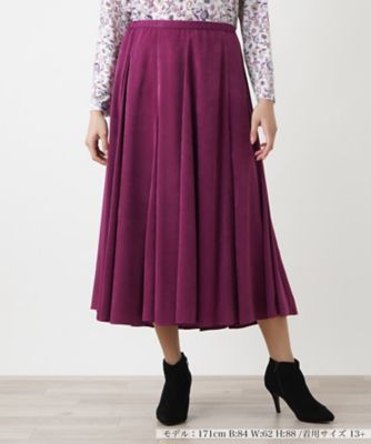 ロングフレアスカート【ＴＨＥ　ＮＥＷ】【Ｌｅｉｌｉａｎ　ＷＨＩＴＥ　ＬＡＢＥＬ】