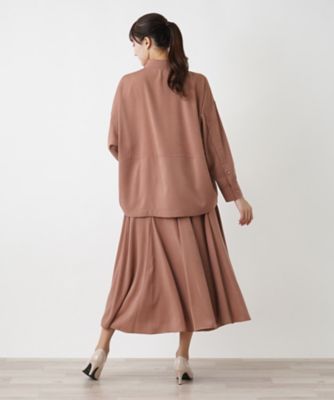 ドロップショルダーブラウス【ＴＨＥ　ＮＥＷ】【Ｌｅｉｌｉａｎ　ＷＨＩＴＥ　ＬＡＢＥＬ】