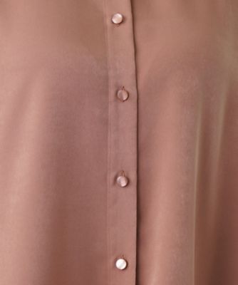ドロップショルダーブラウス【ＴＨＥ　ＮＥＷ】【Ｌｅｉｌｉａｎ　ＷＨＩＴＥ　ＬＡＢＥＬ】