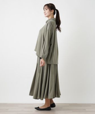ドロップショルダーブラウス【ＴＨＥ　ＮＥＷ】【Ｌｅｉｌｉａｎ　ＷＨＩＴＥ　ＬＡＢＥＬ】