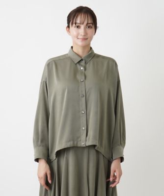 ドロップショルダーブラウス【ＴＨＥ　ＮＥＷ】【Ｌｅｉｌｉａｎ　ＷＨＩＴＥ　ＬＡＢＥＬ】