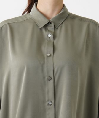 ドロップショルダーブラウス【ＴＨＥ　ＮＥＷ】【Ｌｅｉｌｉａｎ　ＷＨＩＴＥ　ＬＡＢＥＬ】