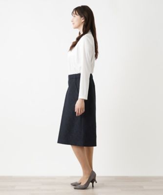キュロットスカート【Ｌｅｉｌｉａｎ　ＷＨＩＴＥ　ＬＡＢＥＬ】【ＢＯＵＲＧＥ】