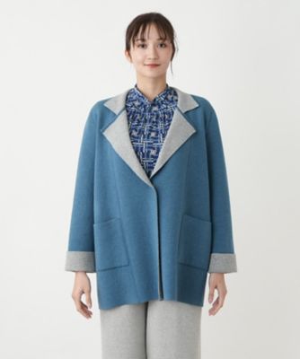 レリアン☆布×ニットコート☆未使用新品！ Yahoo!オークション - FOXEY コート セレン 40 ミッドナイト