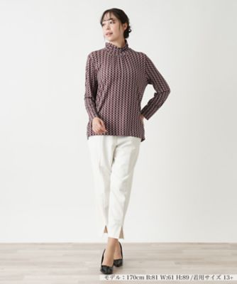 カットソー【ＲＯＣＨＡＳ　Ｐｒｅｍｉｅｒｅ】
