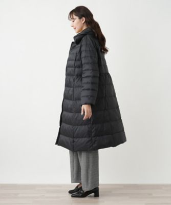 ロングダウンコート【Leilian WHITE LABEL