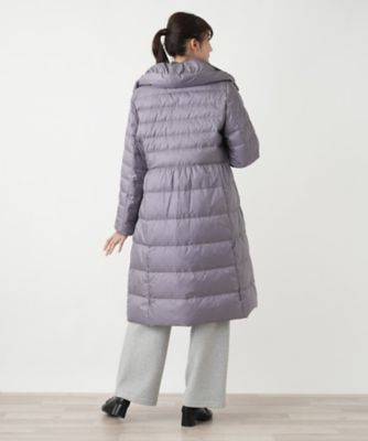 ロングダウンコート【Leilian WHITE LABEL