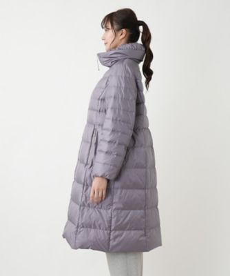 LA7890 Leilian レリアン ロングダウンコート ベージュ 13 ダウンコート【Leilian WHITE LABEL】|レリアン | レリアン公式