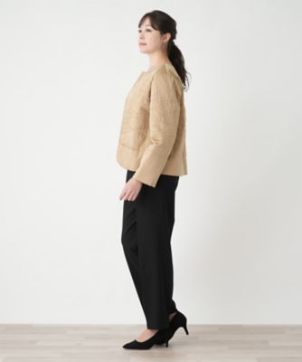 Leilian プラスハウス ノーカラージャケット 13＋ 店舗人気】ノーカラージャケット【セレモニー】|レリアン プラス