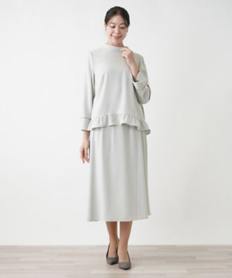 フレアスカート【Ｌｅｉｌｉａｎ　ＷＨＩＴＥ　ＬＡＢＥＬ】【ＢＯＵＲＧＥ】