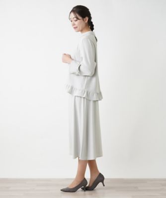 フレアスカート【Ｌｅｉｌｉａｎ　ＷＨＩＴＥ　ＬＡＢＥＬ】【ＢＯＵＲＧＥ】