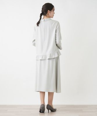フレアスカート【Ｌｅｉｌｉａｎ　ＷＨＩＴＥ　ＬＡＢＥＬ】【ＢＯＵＲＧＥ】