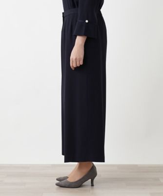 ガウチョパンツ【Ｌｅｉｌｉａｎ　ＷＨＩＴＥ　ＬＡＢＥＬ】【ＢＯＵＲＧＥ】