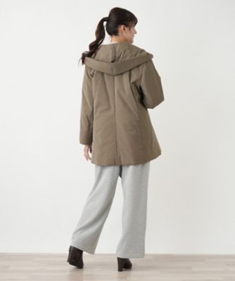 フーデッドコート【Leilian WHITE LABEL