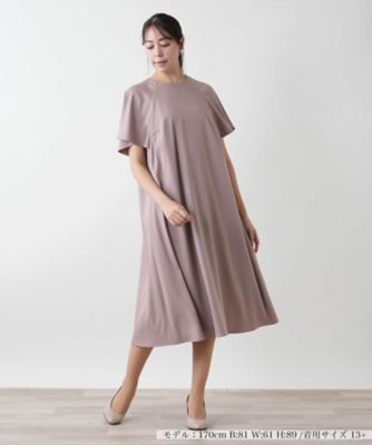 【店舗人気】フレアワンピース【ＢＯＵＲＧＥ】