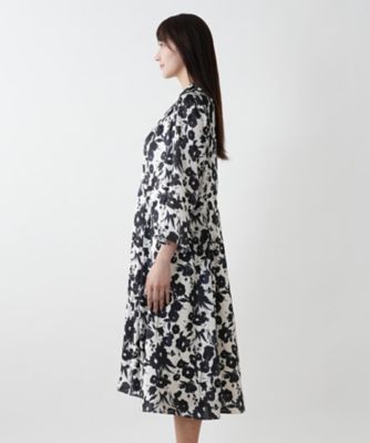 【店舗人気】フレアワンピース【ＢＯＵＲＧＥ】【ＢＩＮＤＡ】