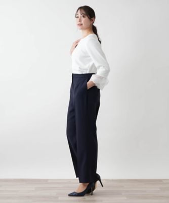 【店舗人気】センタープレスパンツ【ＢＯＵＲＧＥ】