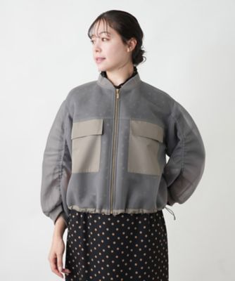 【店舗人気】シアーブルゾン