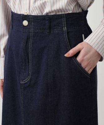 【店舗人気】デニムスカート【Ｌ　ＪＥＡＮＳ】
